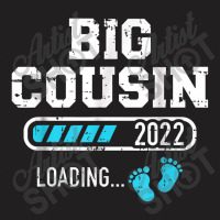 Big Cousin Loading 2022 For Pregnancy Announcement T-shirt | Artistshot