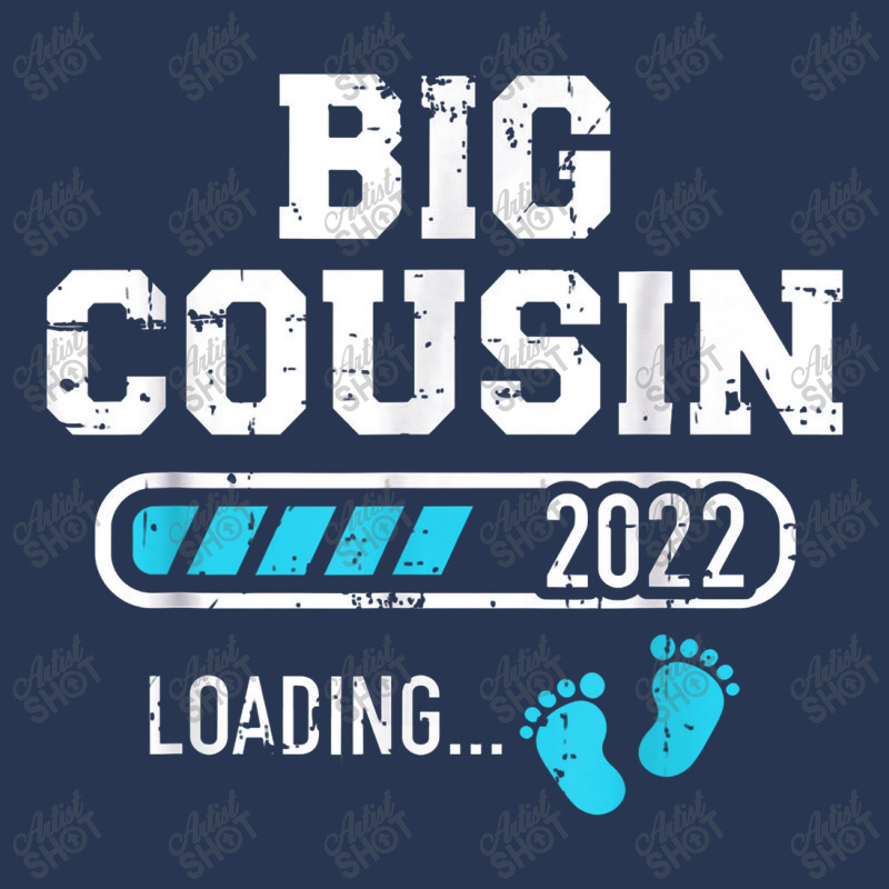 Big Cousin Loading 2022 For Pregnancy Announcement Men Denim Jacket | Artistshot