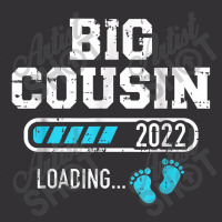 Big Cousin Loading 2022 For Pregnancy Announcement Vintage Hoodie | Artistshot