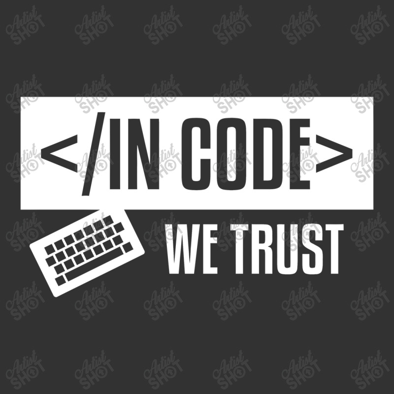 In Code We Trust Coder Programmer's Hub Shirt Baby Bodysuit | Artistshot