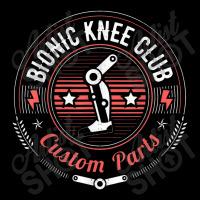 Bionic Knee Club Parts Funny Knee Replacement Adjustable Cap | Artistshot