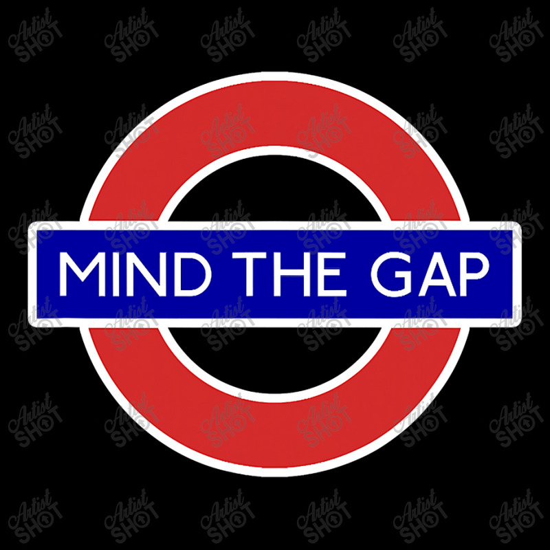 London Souvenir Mind The Gap Underground Tube Zipper Hoodie | Artistshot