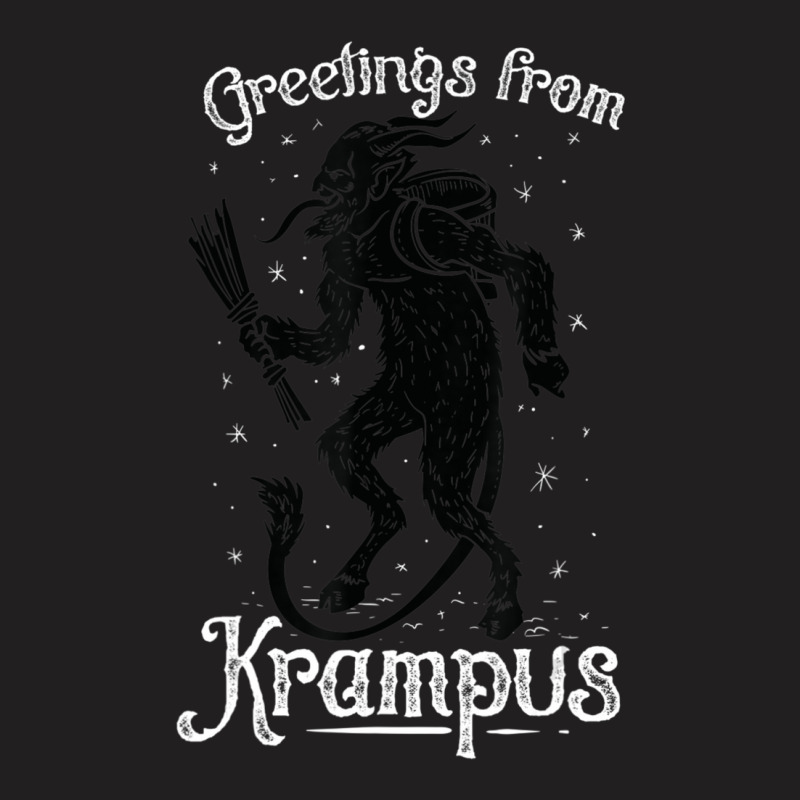 Greetings From Krampus, Fun Pre-germanic Paganism T-shirt | Artistshot