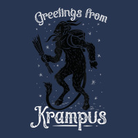 Greetings From Krampus, Fun Pre-germanic Paganism Men Denim Jacket | Artistshot