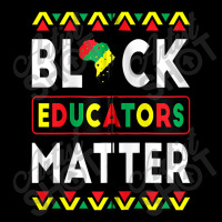 Black Educators Matter Bhm Teacher Black History Month Zip Unisex Jogger | Artistshot