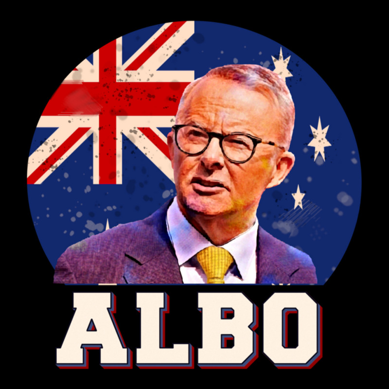 Australian Labor Party  Albo  Australian Flag Retro 2022 Men's 3/4 Sleeve Pajama Set | Artistshot