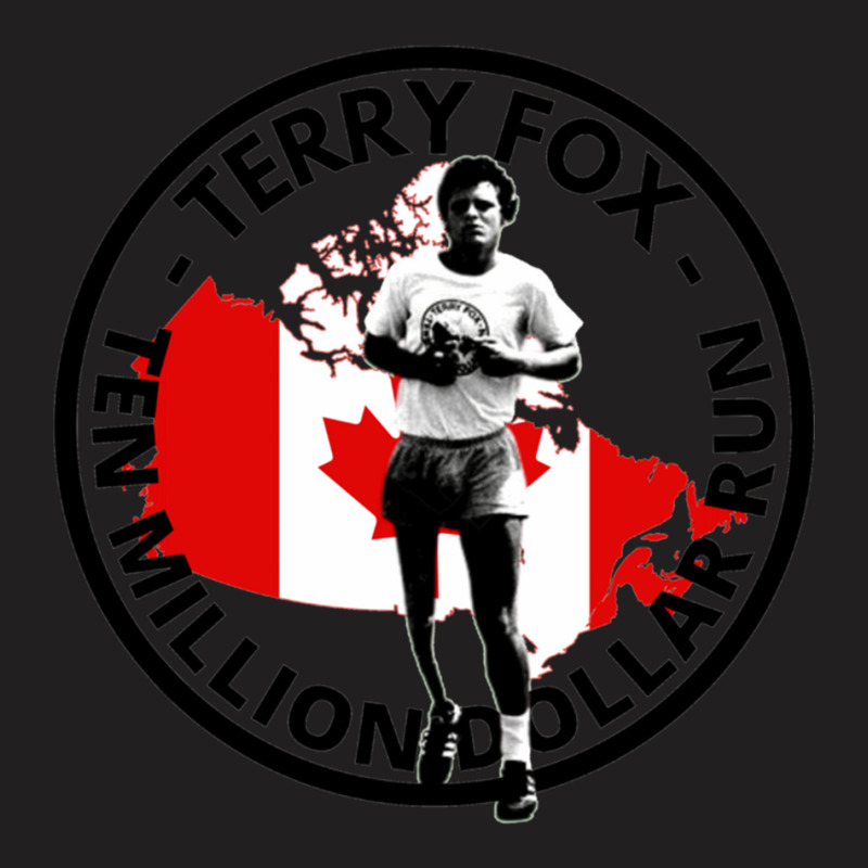 Terry Fox Ten Million Dollar Run T-Shirt by cm-arts | Artistshot