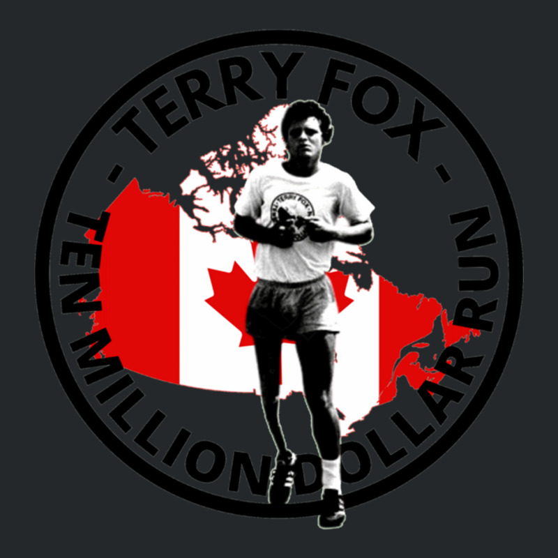 Terry Fox Ten Million Dollar Run Crewneck Sweatshirt by cm-arts | Artistshot