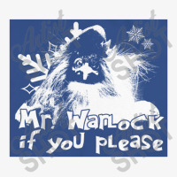 Mr. Warlock If You Please    Winter Warlock Ladies Fitted T-shirt | Artistshot