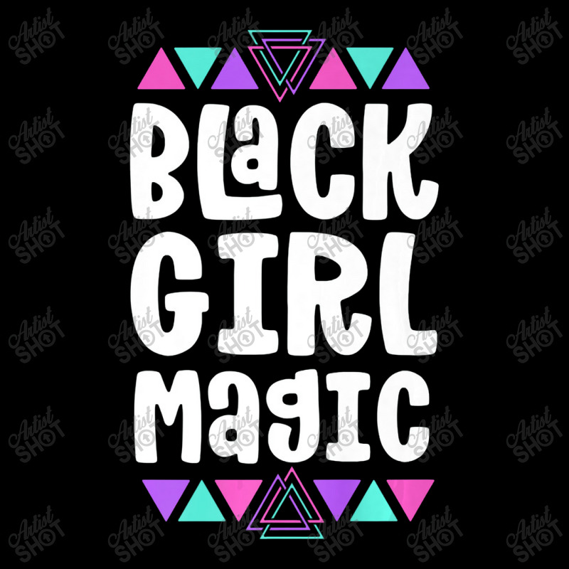 Black Girl Magic Black History Month For Girls Women Premium Men's 3/4 Sleeve Pajama Set | Artistshot