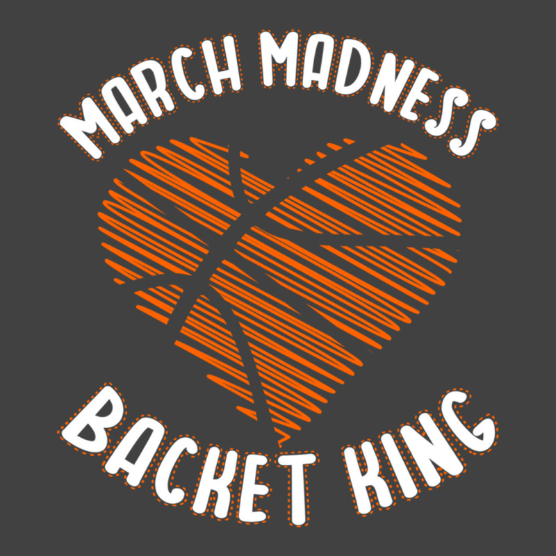 March Madness Backet King, March Madness Active Vintage T-Shirt by GARRYTURNER | Artistshot