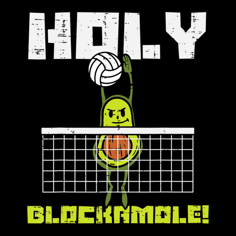 Holy Blockamole Avocado Volleyball Player Blocker Men Women Pocket T-Shirt by cm-arts | Artistshot