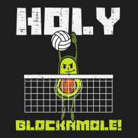 Holy Blockamole Avocado Volleyball Player Blocker Men Women Classic T-shirt | Artistshot