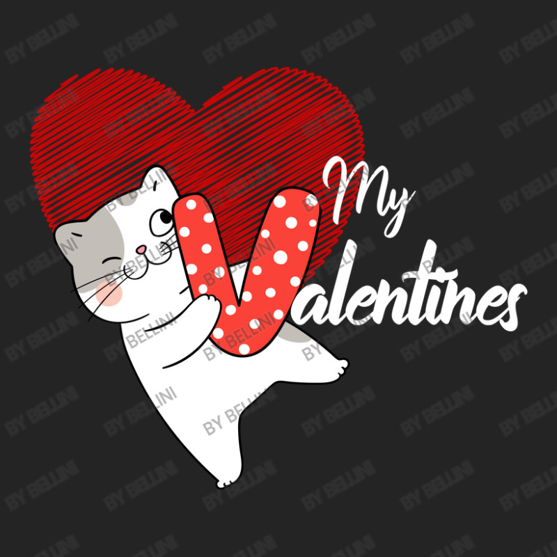 My Cat Is My Valentines 3/4 Sleeve Shirt by BELLINI | Artistshot