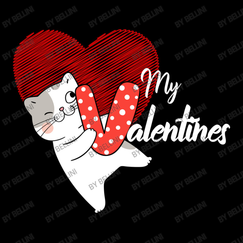 My Cat Is My Valentines Zipper Hoodie by BELLINI | Artistshot