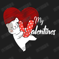 My Cat Is My Valentines Classic T-shirt | Artistshot