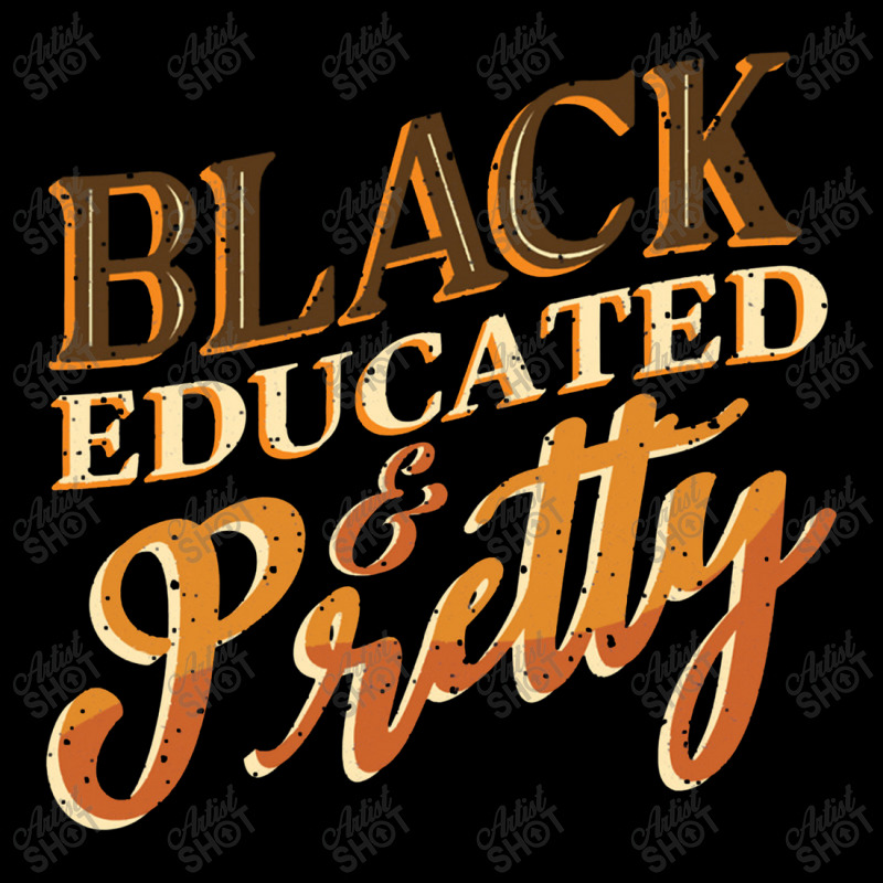 Black History Month Black Educated & Pretty African American Lightweight Hoodie | Artistshot