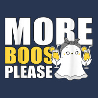 More Boos Please Funny Halloween Drinking Ghost Drunk Ladies Denim Jacket | Artistshot