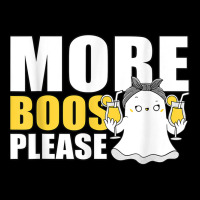 More Boos Please Funny Halloween Drinking Ghost Drunk Maternity Scoop Neck T-shirt | Artistshot