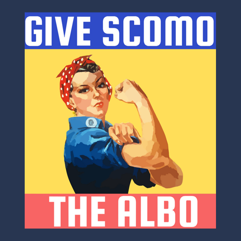 Give Scomo The Albo Men Denim Jacket by cm-arts | Artistshot