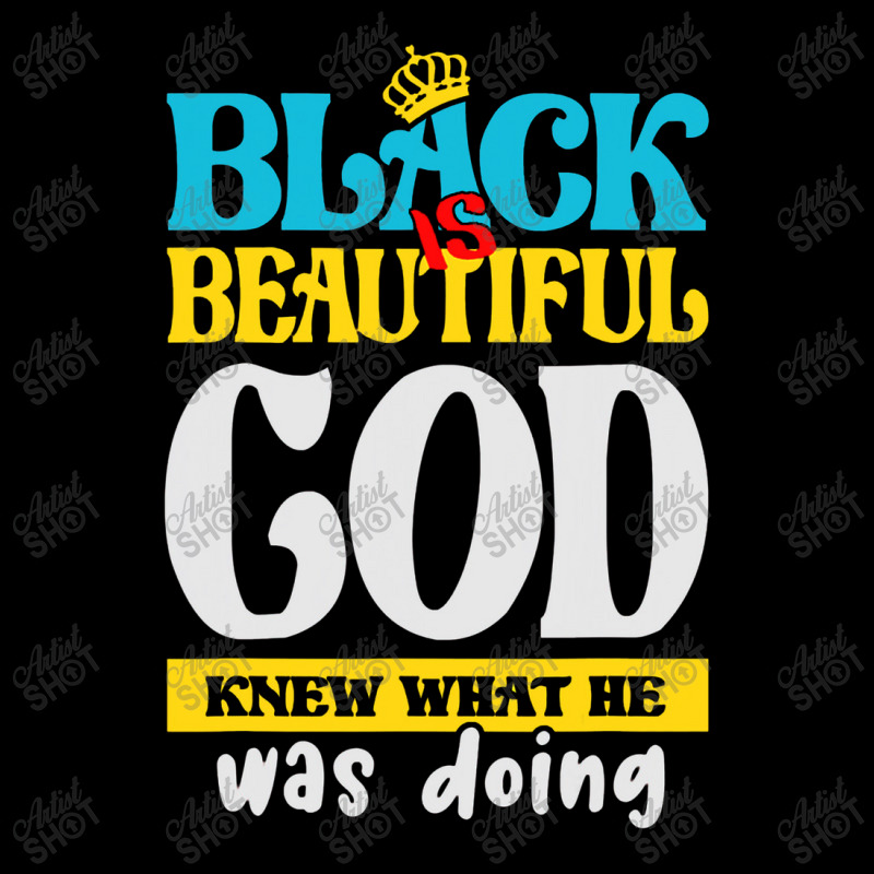 Black Is Beautiful Black History Month Gift Blue Pocket T-shirt | Artistshot