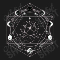 Black Lotus Moon Flower Phases Yoga Hoodie & Jogger Set | Artistshot