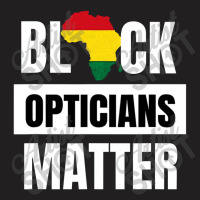 Black Opticians Matter Black History Month African Unisex T-shirt | Artistshot