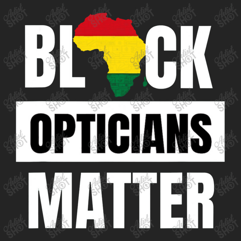 Black Opticians Matter Black History Month African Unisex 3/4 Sleeve Shirt | Artistshot