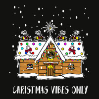 Christmas Vibes Only Shirt Funny Santa Christmas Tshirt Boy Girl Holid Scorecard Crop Tee | Artistshot