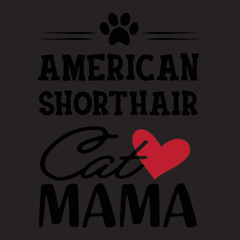 American Shorthair Cat Mama Vintage Cap by WilmaMorgan | Artistshot