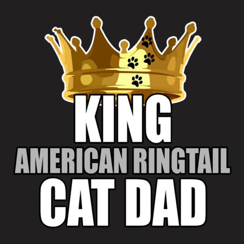 American Ringtail Cat Dad T-shirt | Artistshot