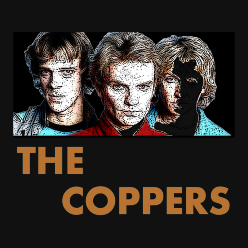 The Coppers - The Police Portrait Canvas Print | Artistshot