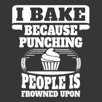 I Bake Because Punching People Is Frowned Upon Toddler Hoodie | Artistshot