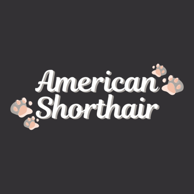 American Shorthair Cat Breed Vintage Short by RichardLopez | Artistshot