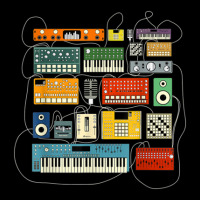 Synthesizer And Drum Machine For Electronic Musician Pocket T-shirt | Artistshot