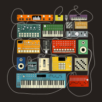 Synthesizer And Drum Machine For Electronic Musician Tank Top | Artistshot