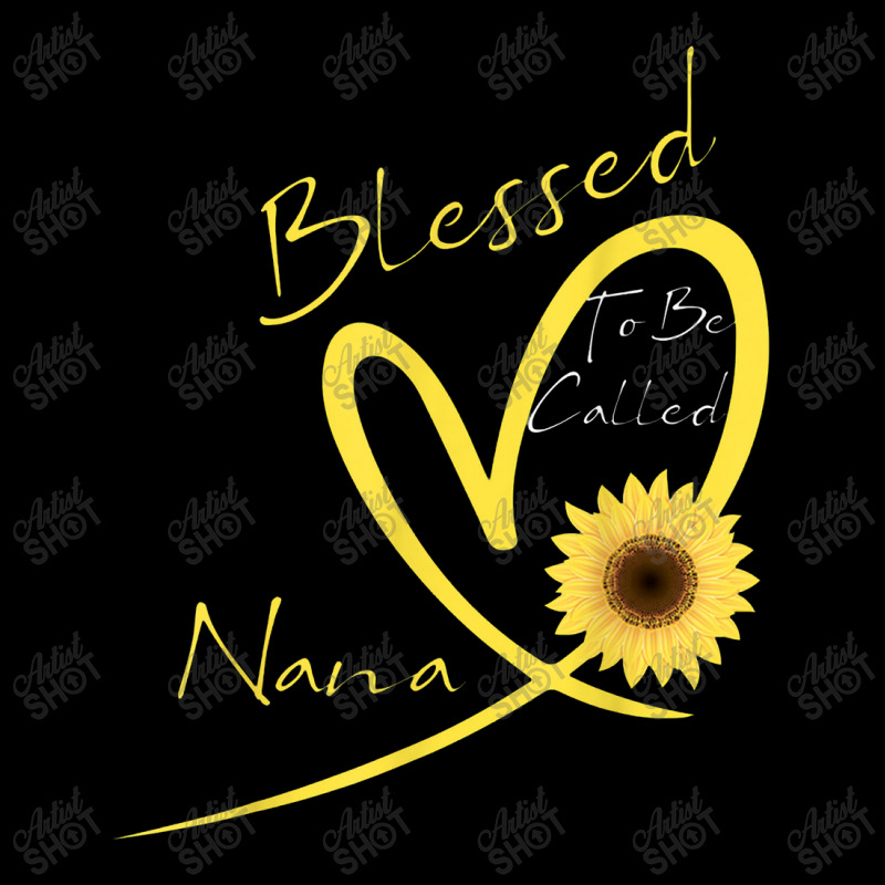 Blessed To Be Called Nana Sunflower Heart V-neck Tee | Artistshot