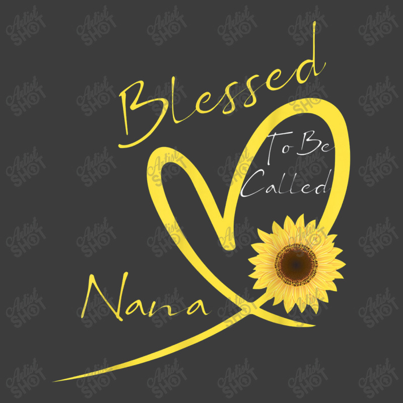 Blessed To Be Called Nana Sunflower Heart Men's Polo Shirt | Artistshot