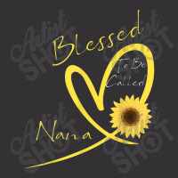 Blessed To Be Called Nana Sunflower Heart Vintage Hoodie And Short Set | Artistshot