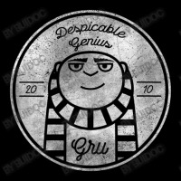 Despicable Genius Gru Stamp Cropped Hoodie | Artistshot