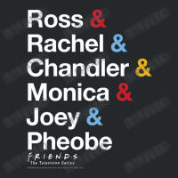 Friends All The Friends Name Stack Crewneck Sweatshirt | Artistshot