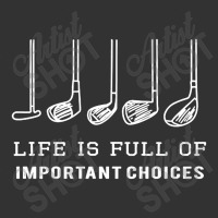 Funny Life Is Full Of Important Choices Golf Baby Bodysuit | Artistshot