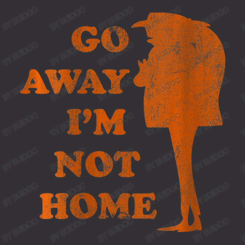 Gru Go Away Im Not Home Distressed Orange Vintage Short by BuiDoc | Artistshot