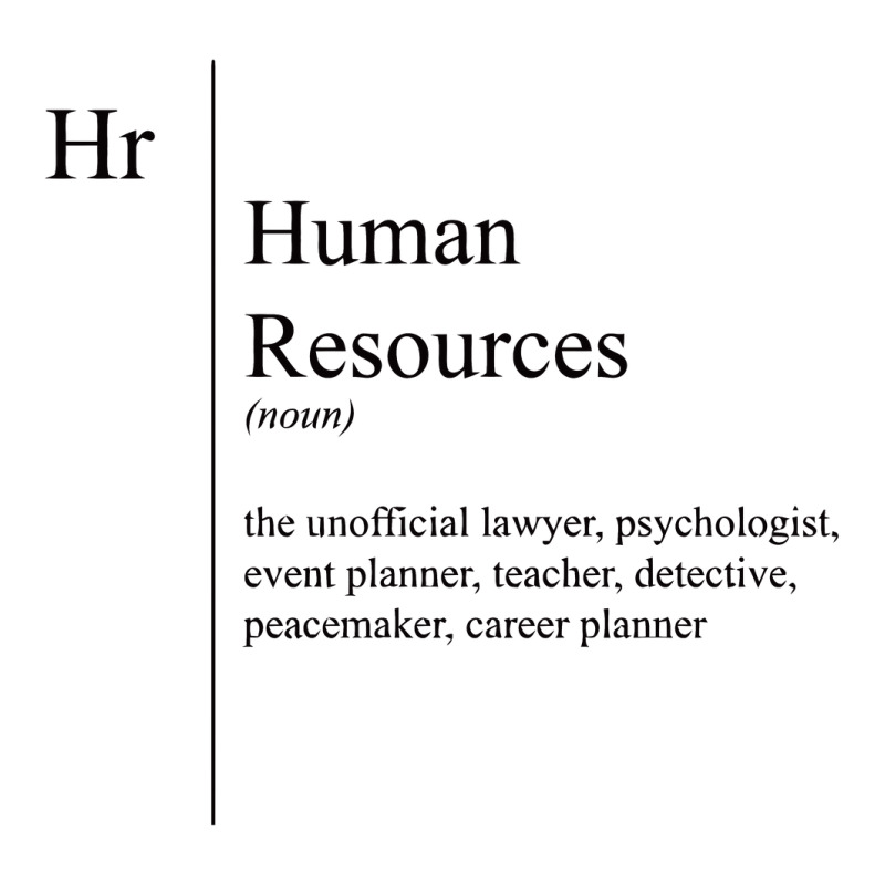 Funny Human Resources Description Human Resources Unisex Hoodie by saterseim | Artistshot