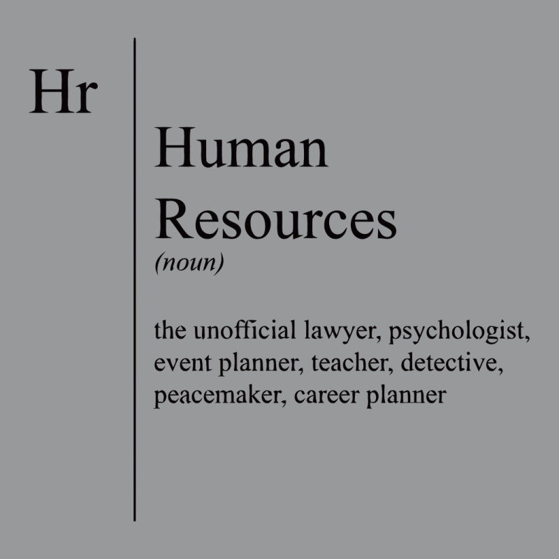 Funny Human Resources Description Human Resources Crewneck Sweatshirt by saterseim | Artistshot