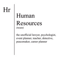 Funny Human Resources Description Human Resources Zipper Hoodie | Artistshot