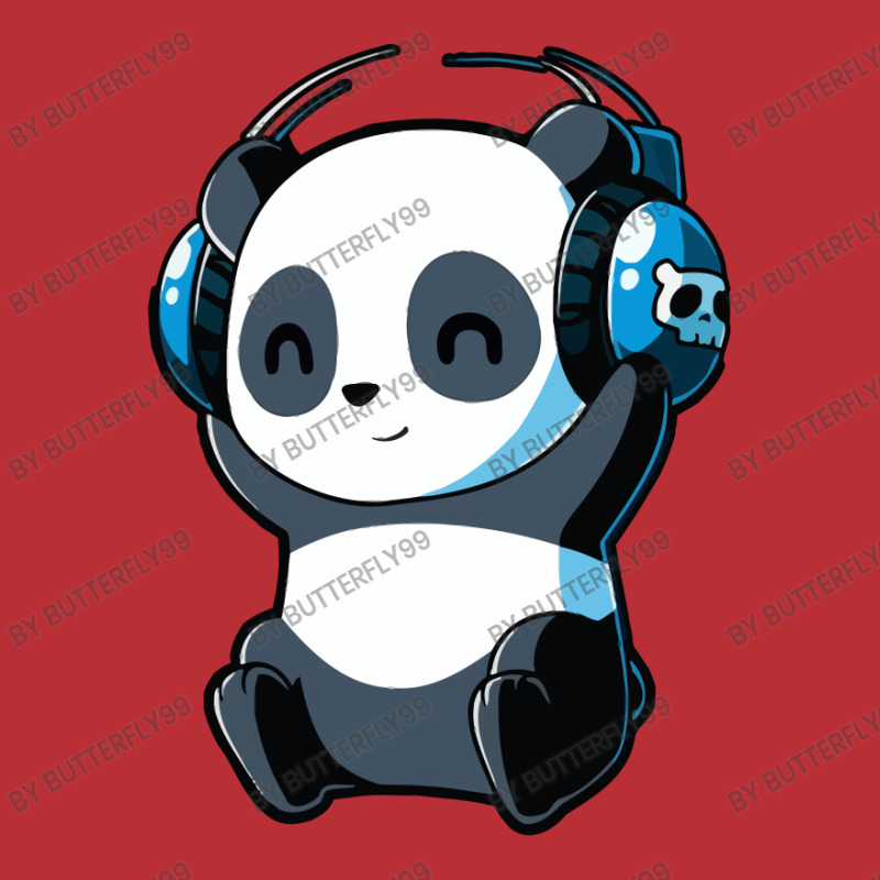 Panda Playlist T-shirt | Artistshot