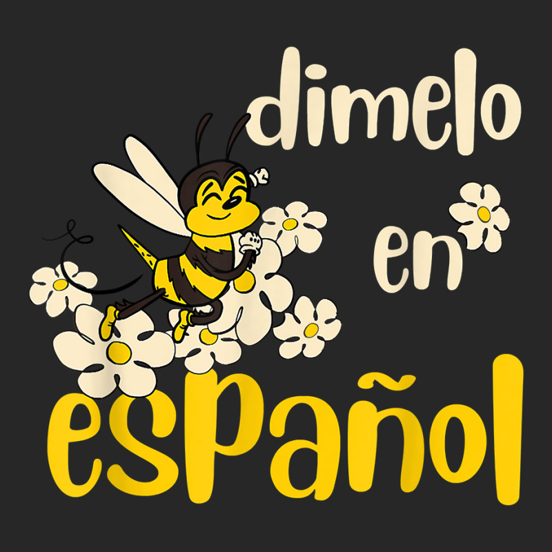 Dimelo En Espanol Cute Bee Spanish Teacher Maestra Bilingue Men's T-shirt Pajama Set by JonathonBarringer | Artistshot