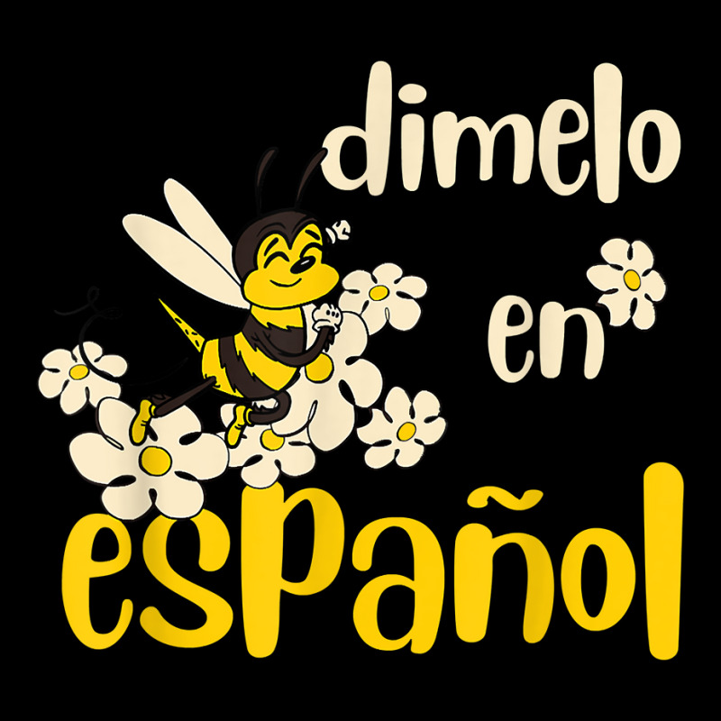 Dimelo En Espanol Cute Bee Spanish Teacher Maestra Bilingue Men's 3/4 Sleeve Pajama Set by JonathonBarringer | Artistshot