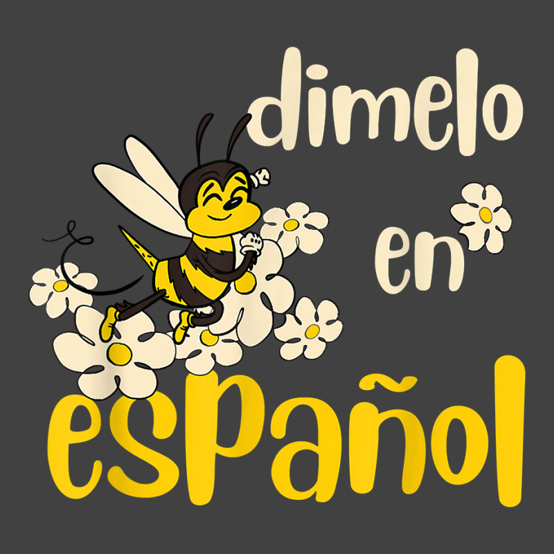 Dimelo En Espanol Cute Bee Spanish Teacher Maestra Bilingue Vintage T-Shirt by JonathonBarringer | Artistshot